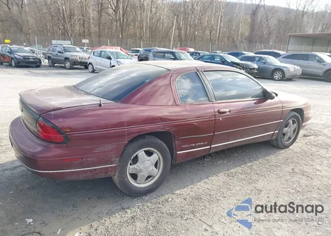 1998 Chevrolet Monte Carlo Ls z USA, uszkodzony, nr VIN 2G1WW12M1W9157008